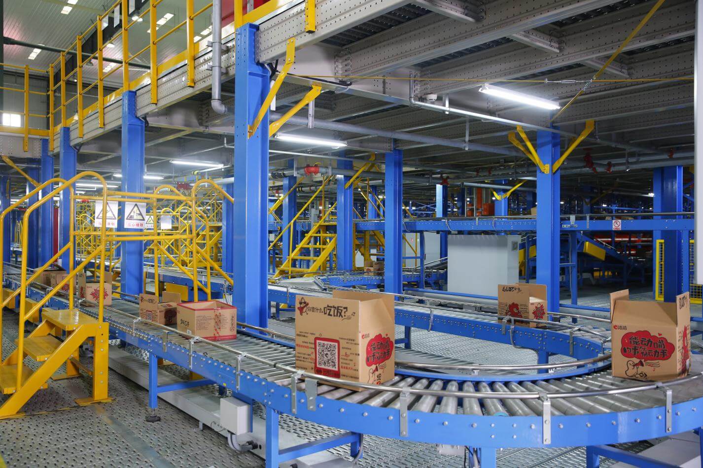 Transportador de rodillos curvos-Detalles1